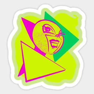 Space Girl Sticker